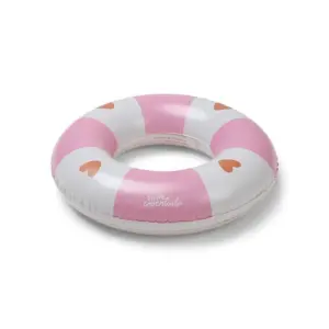 Badring - Pink Cosy Hearts - 55 cm - Swim Essentials