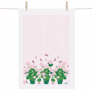 Kökshandduk - Mammas Pelargon