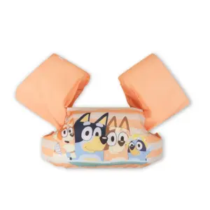 Kort Simväst med Armpuffar - Bluey - Swim Essentials