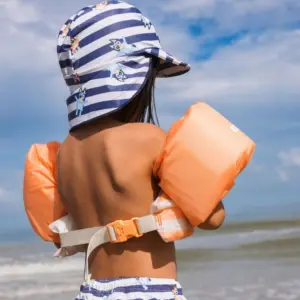 Kort Simväst med Armpuffar - Bluey - Swim Essentials