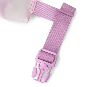 Kort Simväst med Armpuffar - Pink Flower Market - Swim Essentials