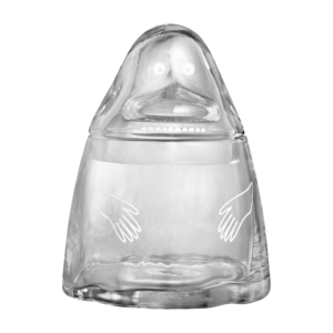 Mumin Glasburk - Mårran, 19,5 cm