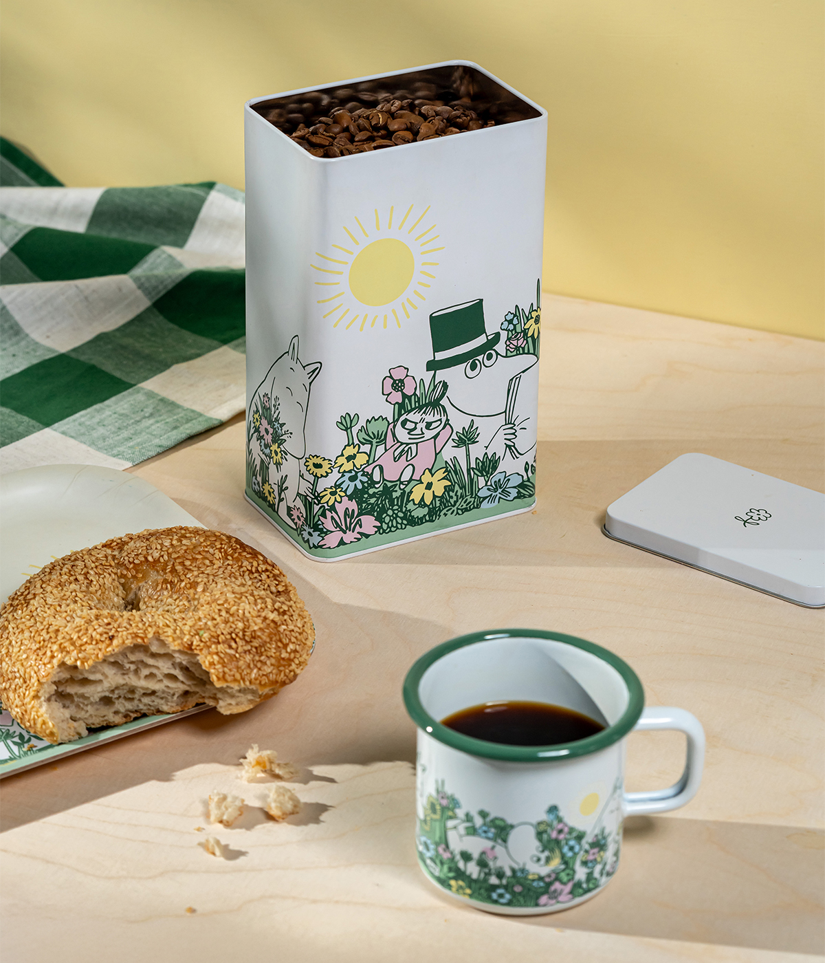 Mumin Kaffeburk - I Trädgården