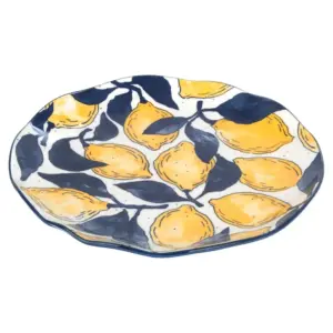 Porslinsfat Citroner - 26 x 26 cm