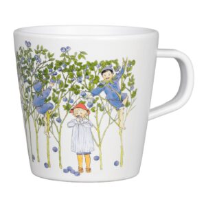 Elsa Beskow - Mugg med Handtag - Putte i Blåbärsskogen - Rätt Start