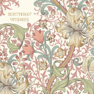 Gratulationskort William Morris - Birthday Wishes