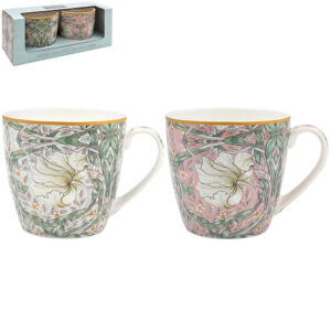William Morris - Frukostmugg - Pimpernel- 2-pack