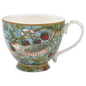 William Morris - Mayfairmugg - Strawberry Thief, Blå
