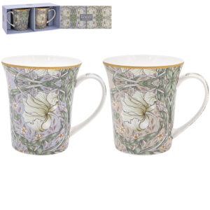 William Morris - Porslinsmugg Pimpernel- 2-pack