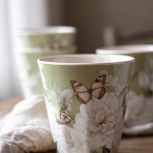 Majas Mugg Hortensia & Butterflies - Majas Cottage