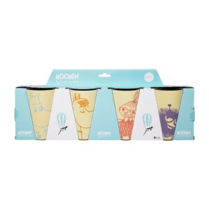 Mumin Picknick Muggar - 4-pack - 4,5 dl
