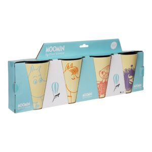 Mumin Picknick Muggar - 4-pack - 4,5 dl