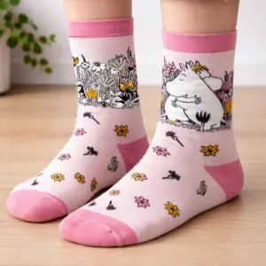 Mumin Strumpor - Kärleken Blommar, storl 36-40