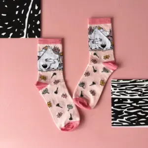 Mumin Strumpor - Kärleken Blommar, storl 36-40