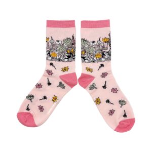 Mumin Strumpor - Kärleken Blommar, storl 36-40