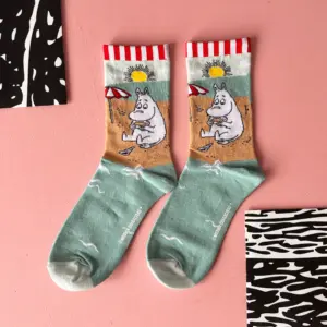 Mumin Strumpor - Stranddag, storl 36-40