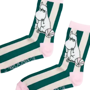 Mumin Damstrumpor - Riviera Randig, Grön