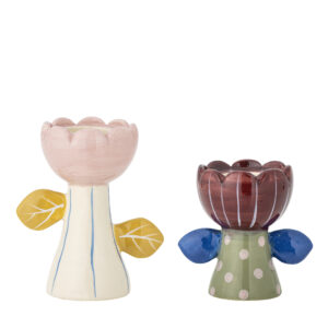 Ljusstake Bloomingville - Florita - Set om 2