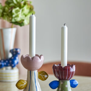 Ljusstake Bloomingville - Florita - Set om 2
