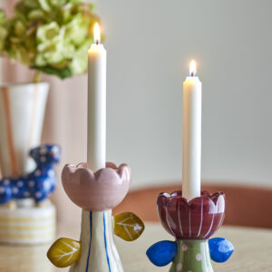 Ljusstake Bloomingville - Florita - Set om 2