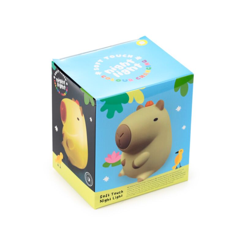 Capybara Färgskiftande LED Nattlampa