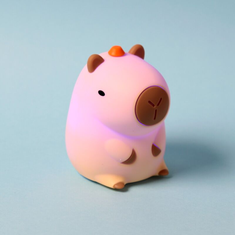 Capybara Färgskiftande LED Nattlampa