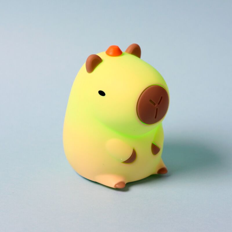 Capybara Färgskiftande LED Nattlampa