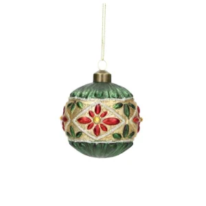 Julkula i Glas - Elara, 8 cm - 4-pack