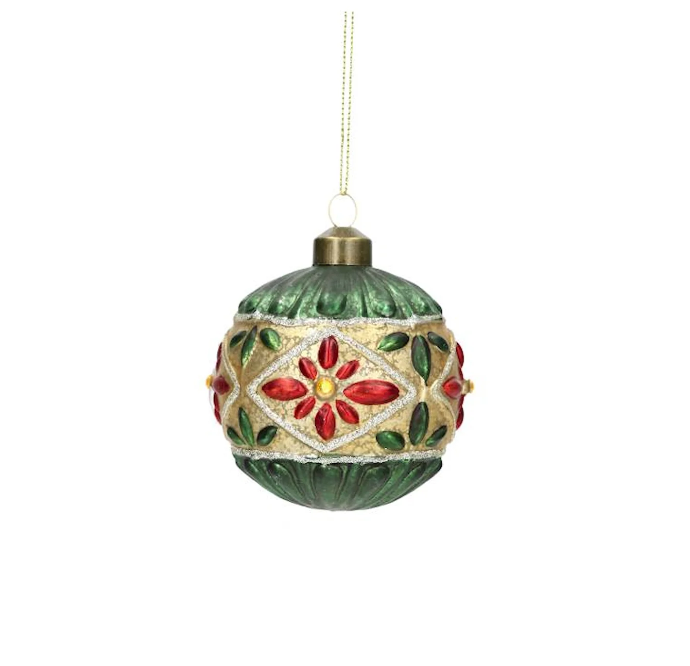 Julkula i Glas - Elara, 8 cm - 4-pack