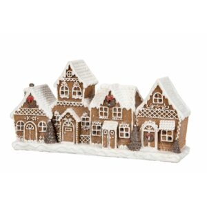 LED Lykta Pepparkaksby – Juldekoration