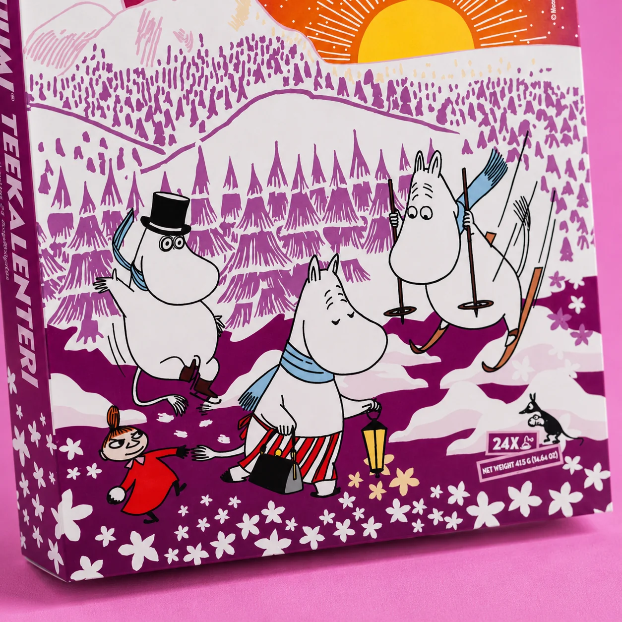 Mumin Adventskalender med Tepåsar - Tekalender 2026
