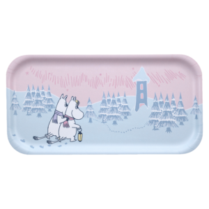 Mumin Bricka - Frostig Vinterdag, 43 x 22 cm
