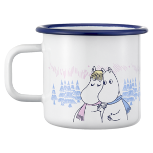 Mumin Emaljmugg – Frostig Vinterdag - 3,7 dl