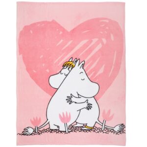 Mumin Fleecefilt - Kram- 130 x170 cm