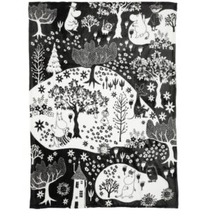 Mumin Fleecefilt - Park - 130x170 cm