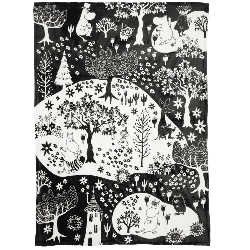 Mumin Fleecefilt - Park - 130x170 cm