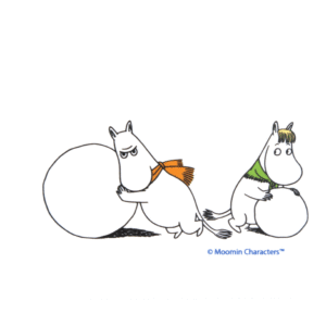 Mumin Isskrapa - Mumintrollet & Snorkfröken - Snöbollar