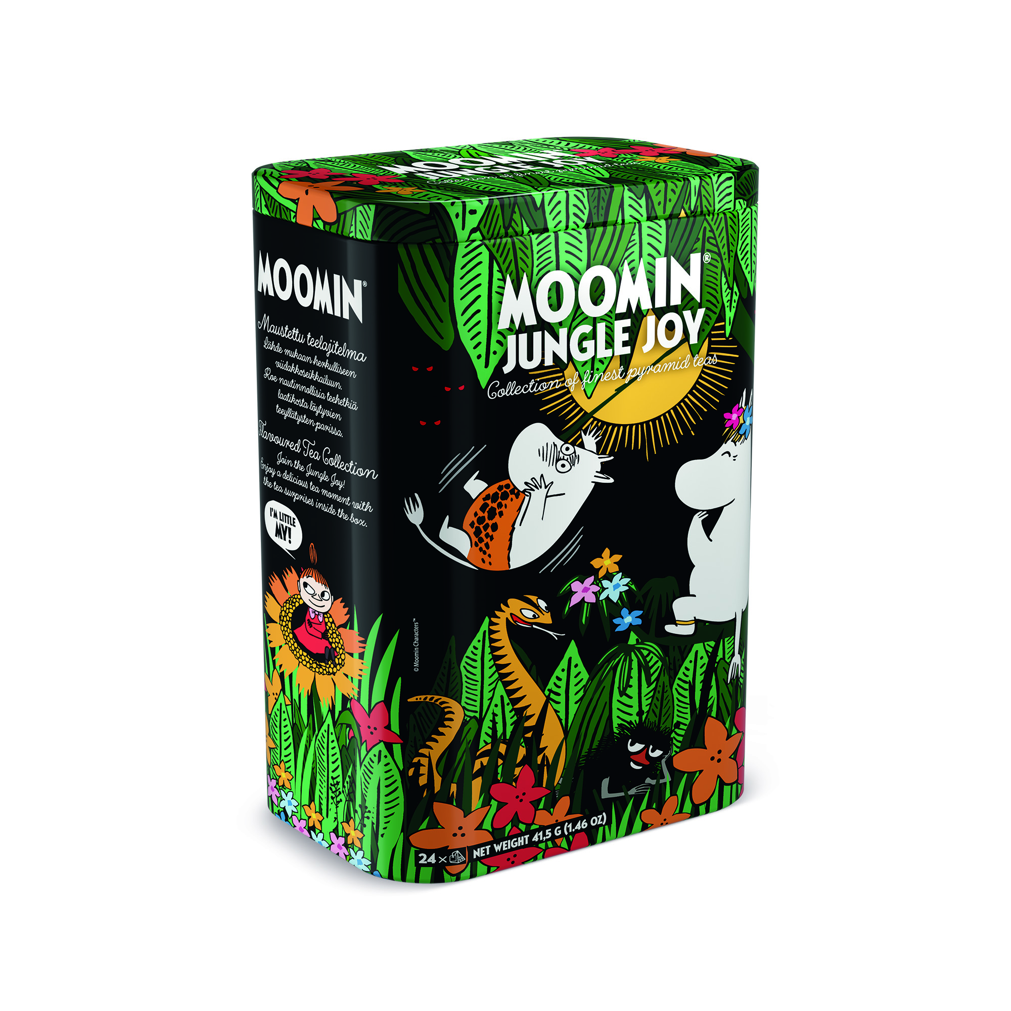 Mumin Jungle Joy – Teburk med 24 tepåsar