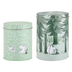 Mumin Plåtburkar – 2-pack - I Skogen