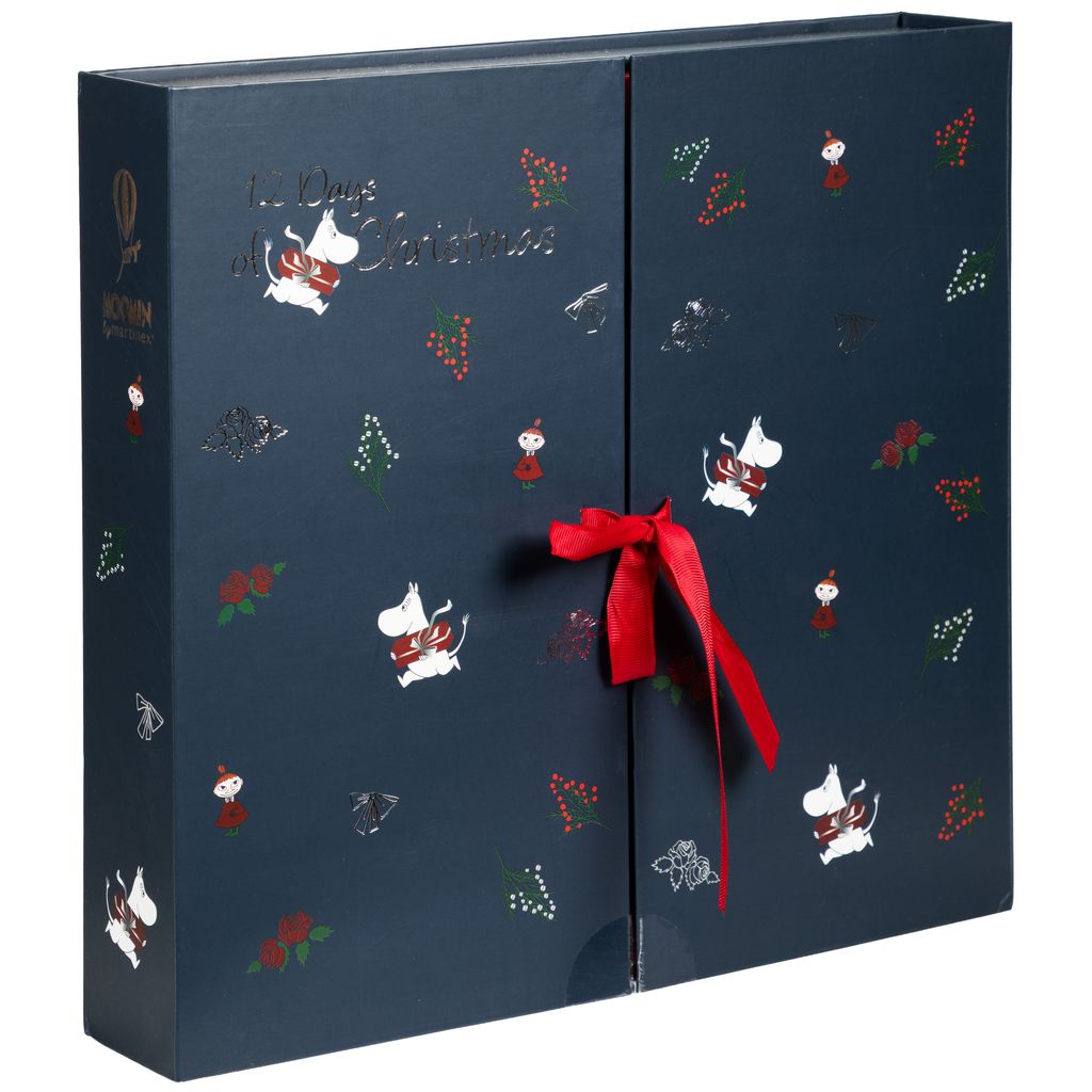 Mumin Strumpjulkalender - Adventskalender med 12 strumpor