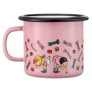 Pippi Emaljmugg - Godis, 2,5 dl