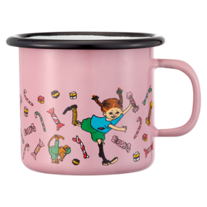 Pippi Emaljmugg - Godis, 2,5 dl