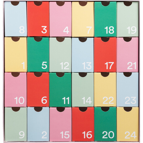 Pusselkalender – Julmarknad, 1008 bitar