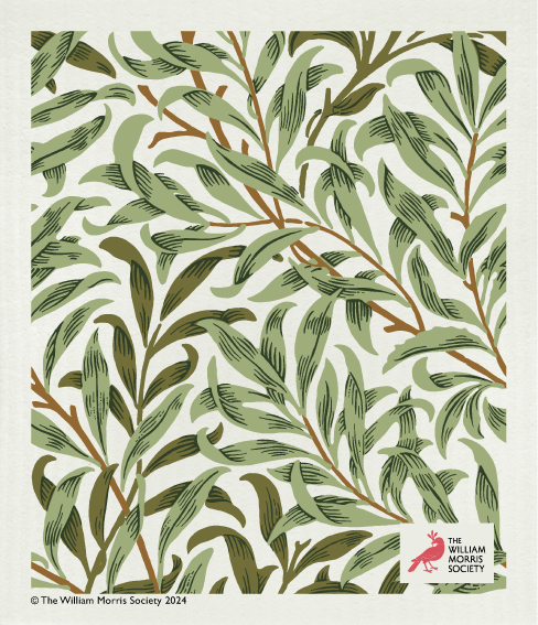 Disktrasa - William Morris - Willow Bough - Grön